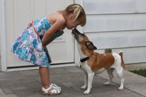 Cocoa being loved, adopted