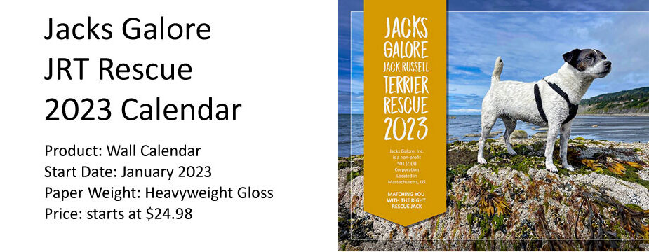 Jacks Galore 2023 Calendar
